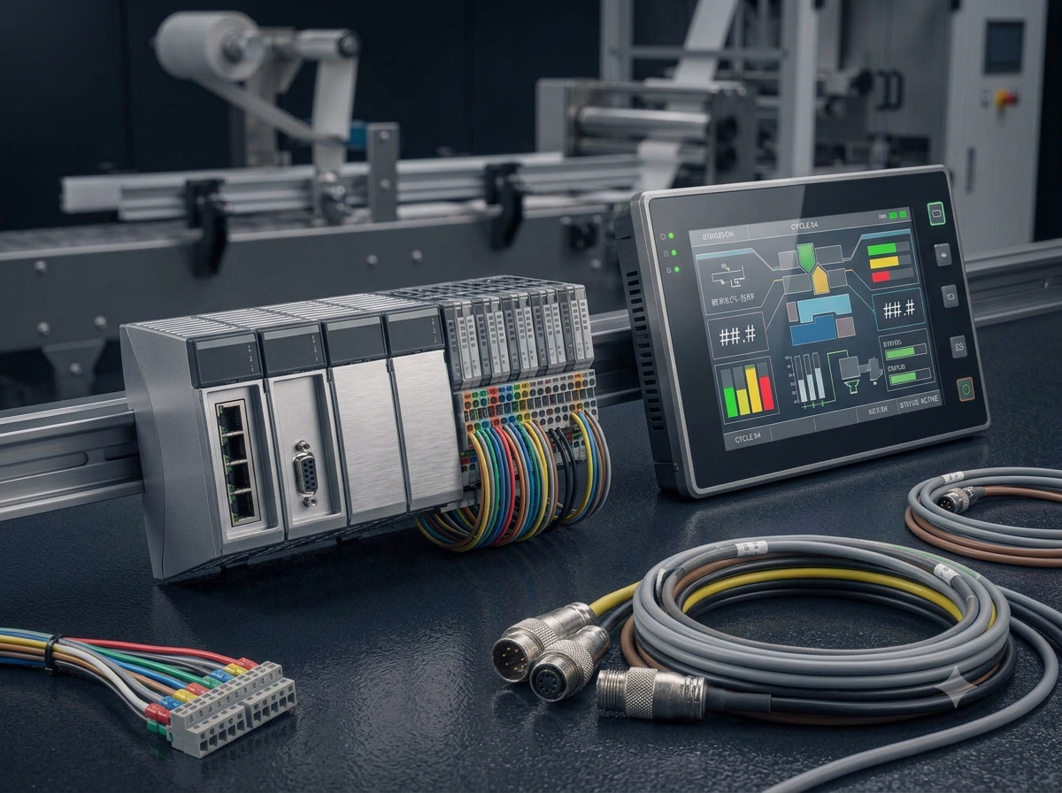 PLC & HMI Components