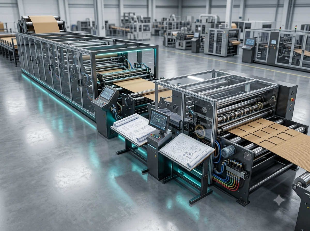 Industrial Heavy Packaging Machine Line