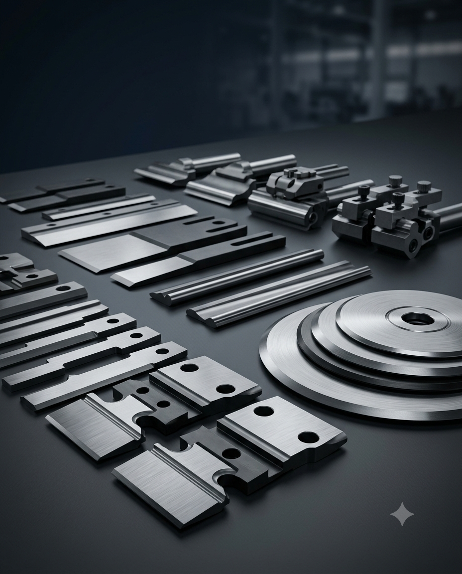 Precision slotting blades and industrial slitting knives